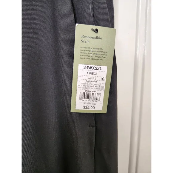 Goodfellow & Co standard fit Suit Pants Size 34W x 32L - Picture 3 of 8